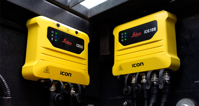 Leica iCON gps 100 and CR50